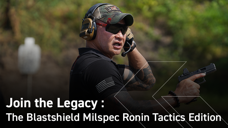 Join the Legacy: The Gatorz Blastshield Milspec Ronin Tactics Edition