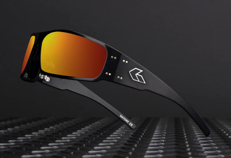 GATORZ Brown w/ Green Mirror OPz lens